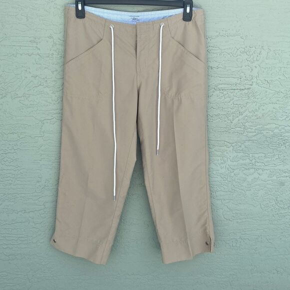 Tommy Hilfiger Swim Drawstring Capris Size M - Picture 2 of 14